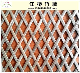 橋竹藤生態裝飾材料 定制工程竹編裝飾，打造綠色建筑美學